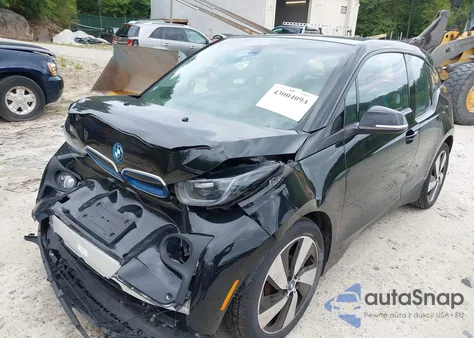 2017 BMW I3 94 Ah W/Range Extender из США, поврежденный, VIN WBY1Z8C37HV893618